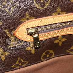 Louis Vuitton Shopping Sac Handbag Monogram Canvas