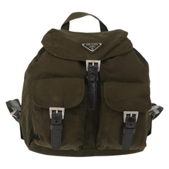 Prada Double Front Pocket Backpack Tessuto