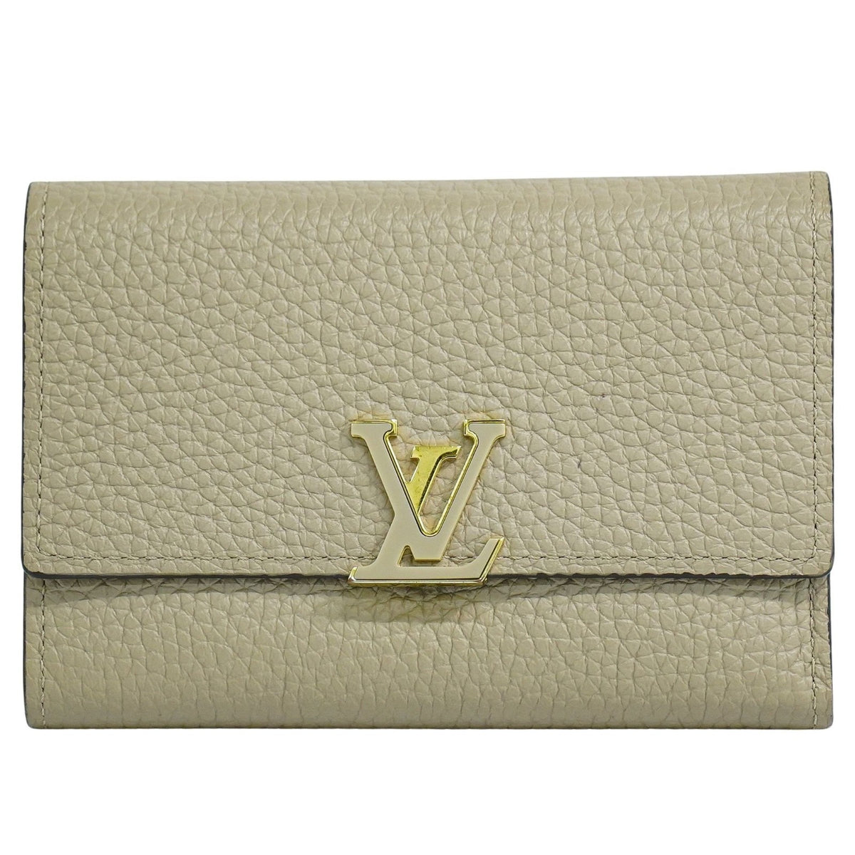 Louis Vuitton Capucines Compact wallet Leather