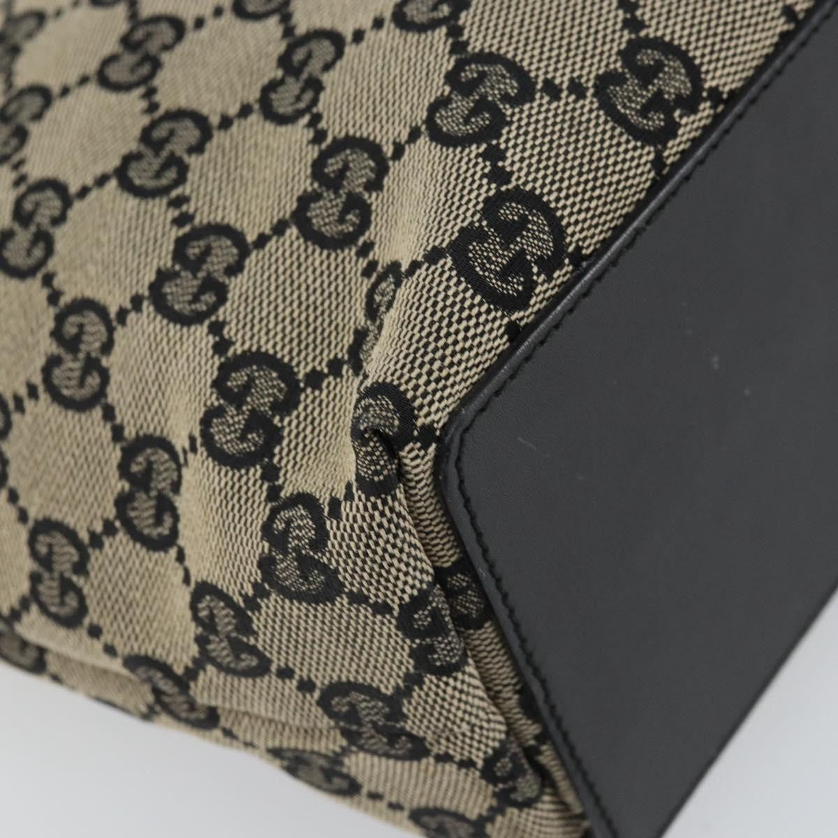 Gucci Vintage Bucket Shopping Tote GG Canvas