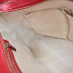 Gucci Swing Crossbody Bag Pebbled Leather