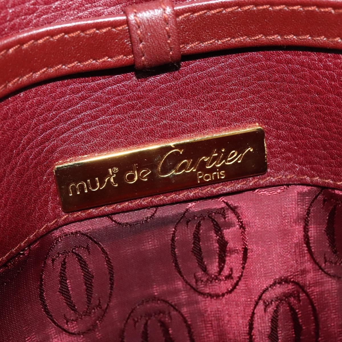 cartier Must de Cartier Shoulder Bag Leather