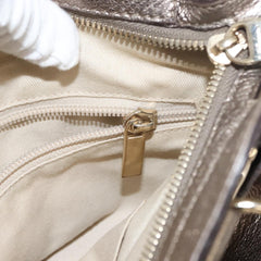 Salvatore Ferragamo Gancini Tote Leather