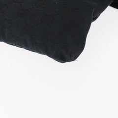 Gucci Vintage Double Belt Bag GG Canvas with Leather