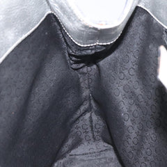 Celine C Sulky Shoulder bag Canvas and Leather