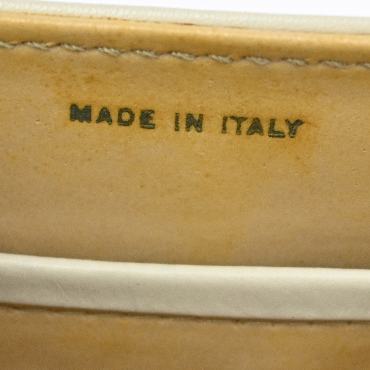 Celine Vintage Triomphe Flap Bag Leather