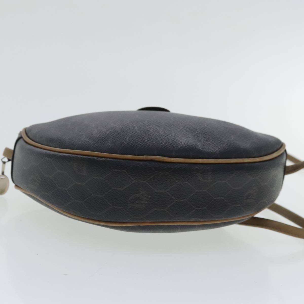 Christian Dior Vintage Honeycomb Shoulder Bag Canvas
