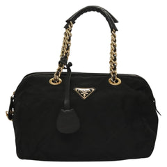 Prada Chain Shoulder Bag Tessuto