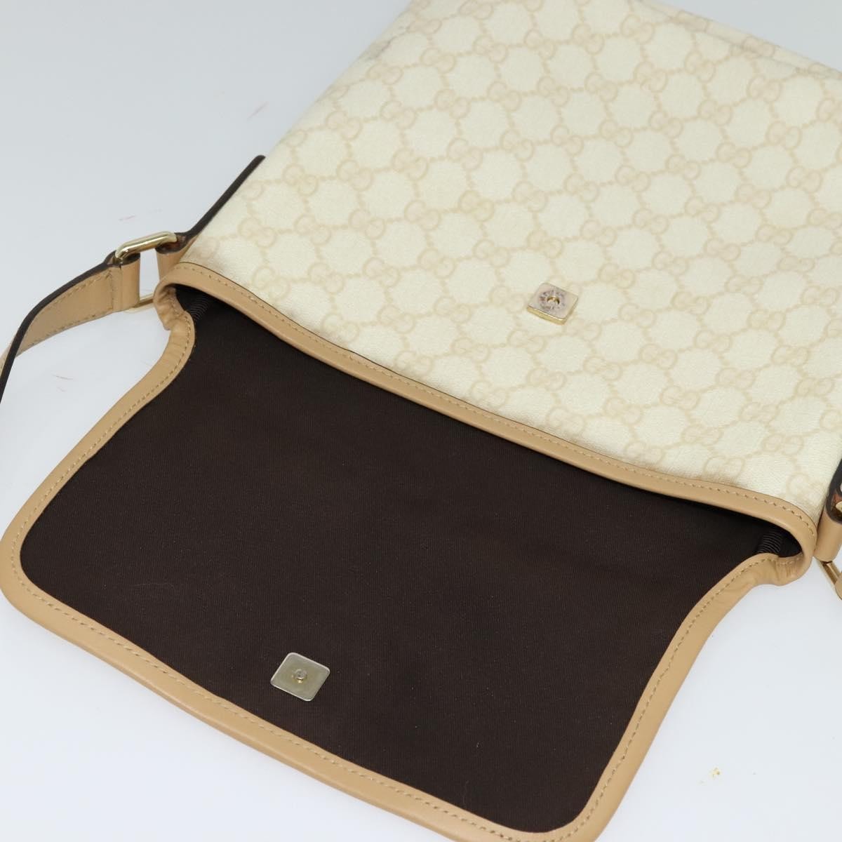 Gucci Flap Messenger GG Coated Canvas