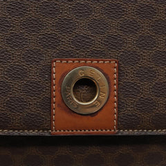 Celine Macadam Shoulder Bag PVC Leather