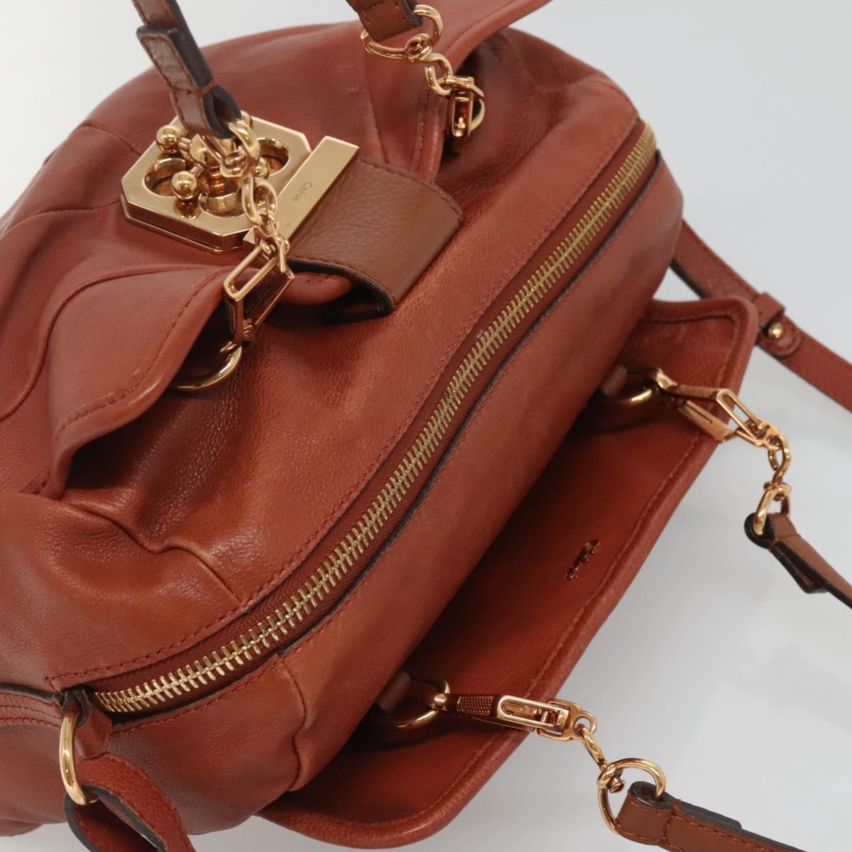 Chloe Elsie Satchel Leather
