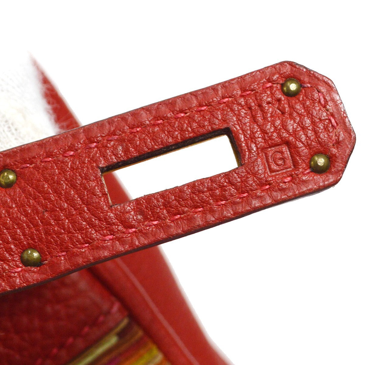 Hermes Kelly Handbag Vibrato and Togo with Palladium Hardware