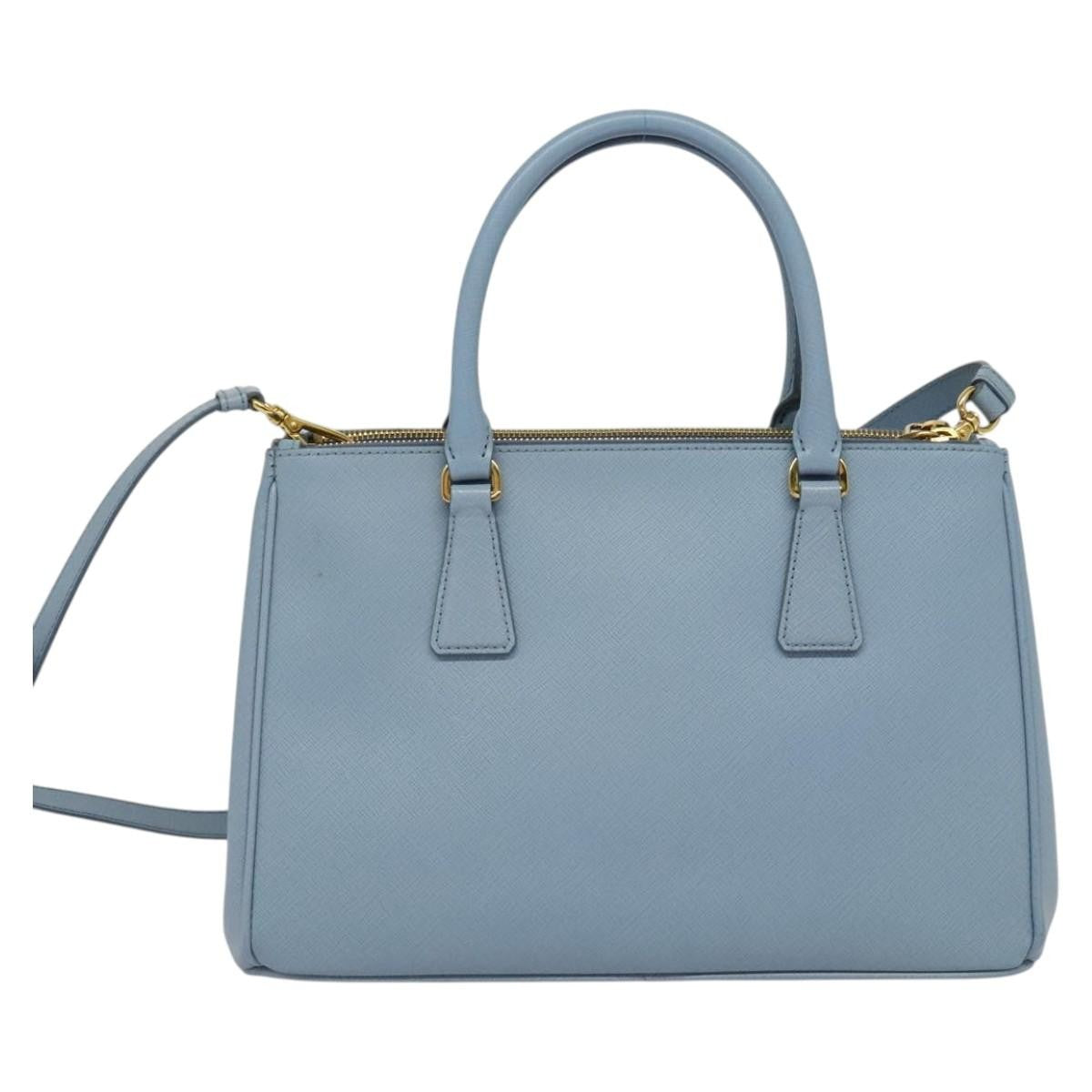 Prada Double Zip Lux Tote Saffiano Leather