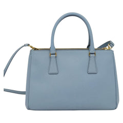 Prada Double Zip Lux Tote Saffiano Leather