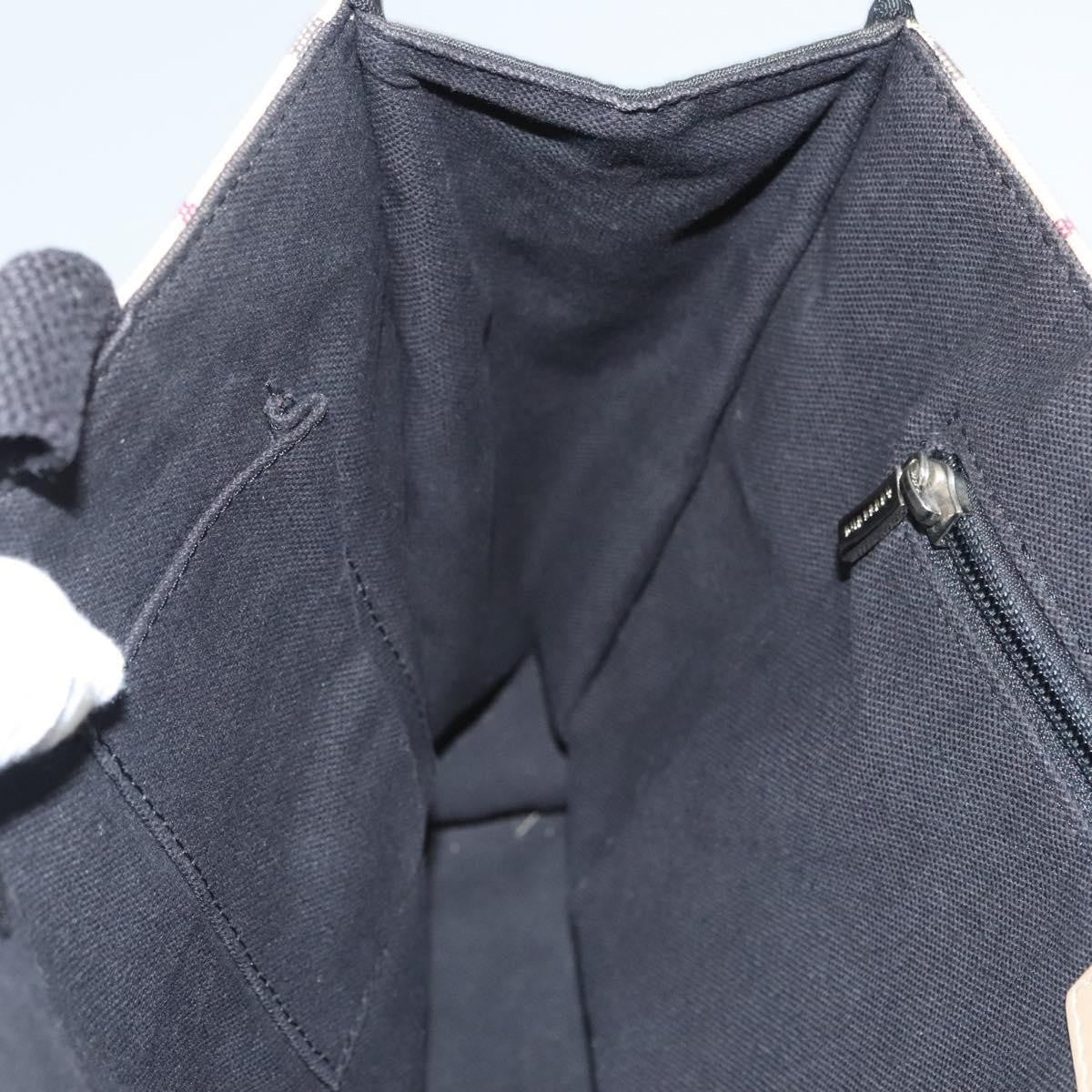 Burberry Nova Check Tote canvas check pattern