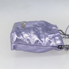 Chanel 22 Chain Hobo Quilted Calfskin