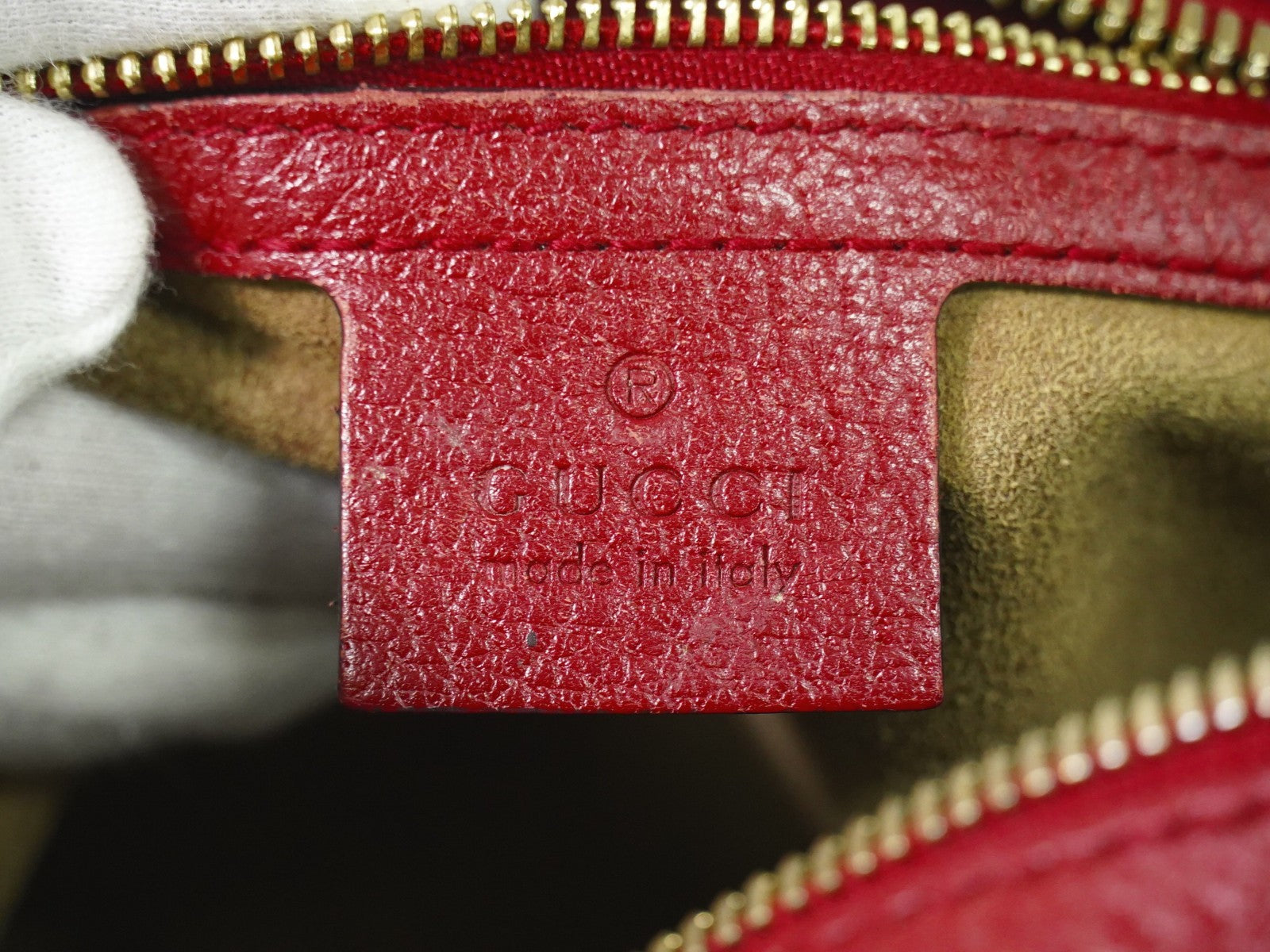 Gucci Convertible Boston Bag Tian Print GG Coated Canvas