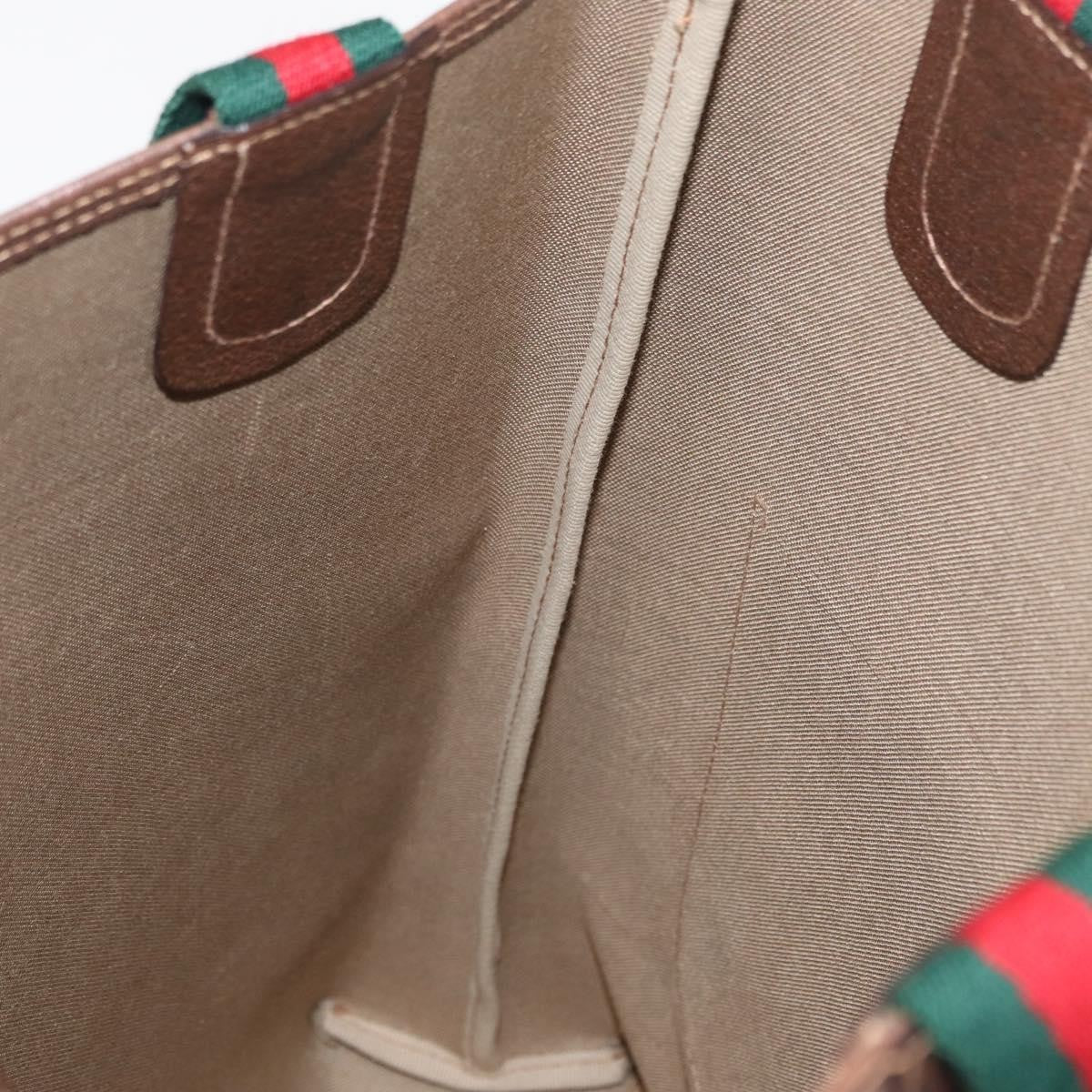 Gucci Sherry Line Tote Canvas