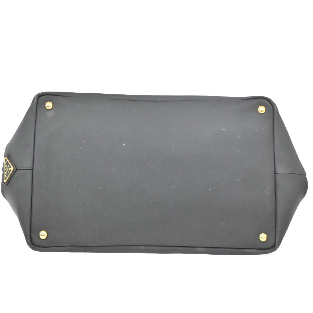 Prada Canapa Convertible Tote Canvas