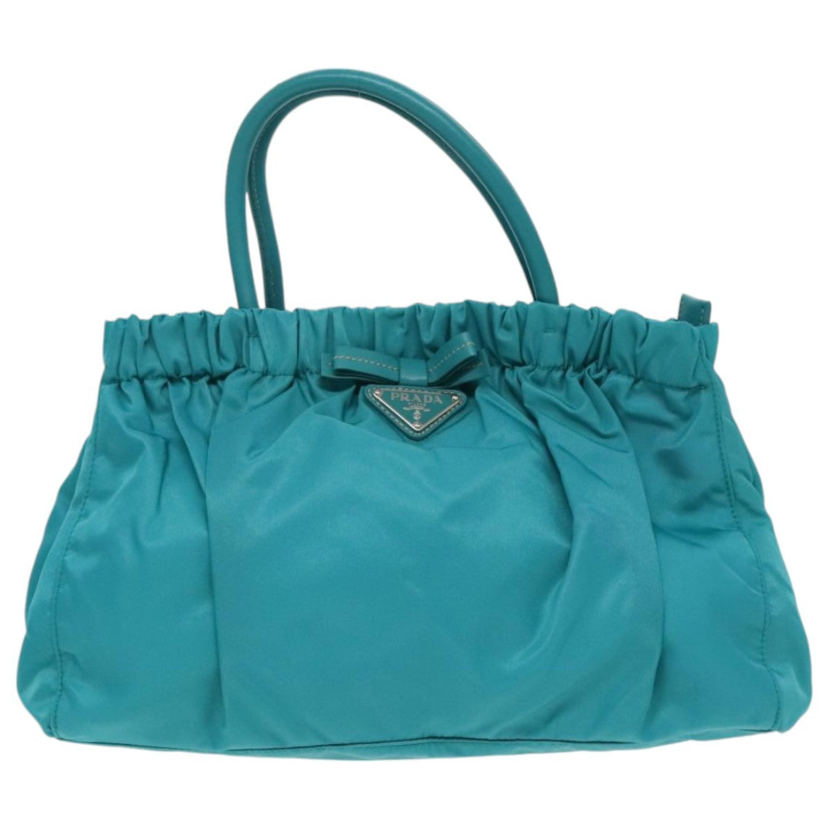 Prada Bow Convertible Tote Tessuto