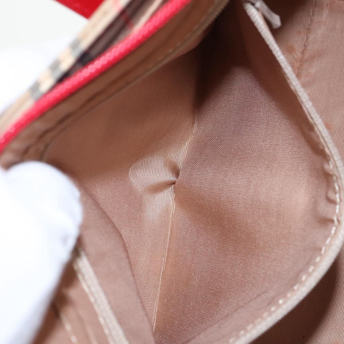 Burberry Nova Handbag Check Pattern