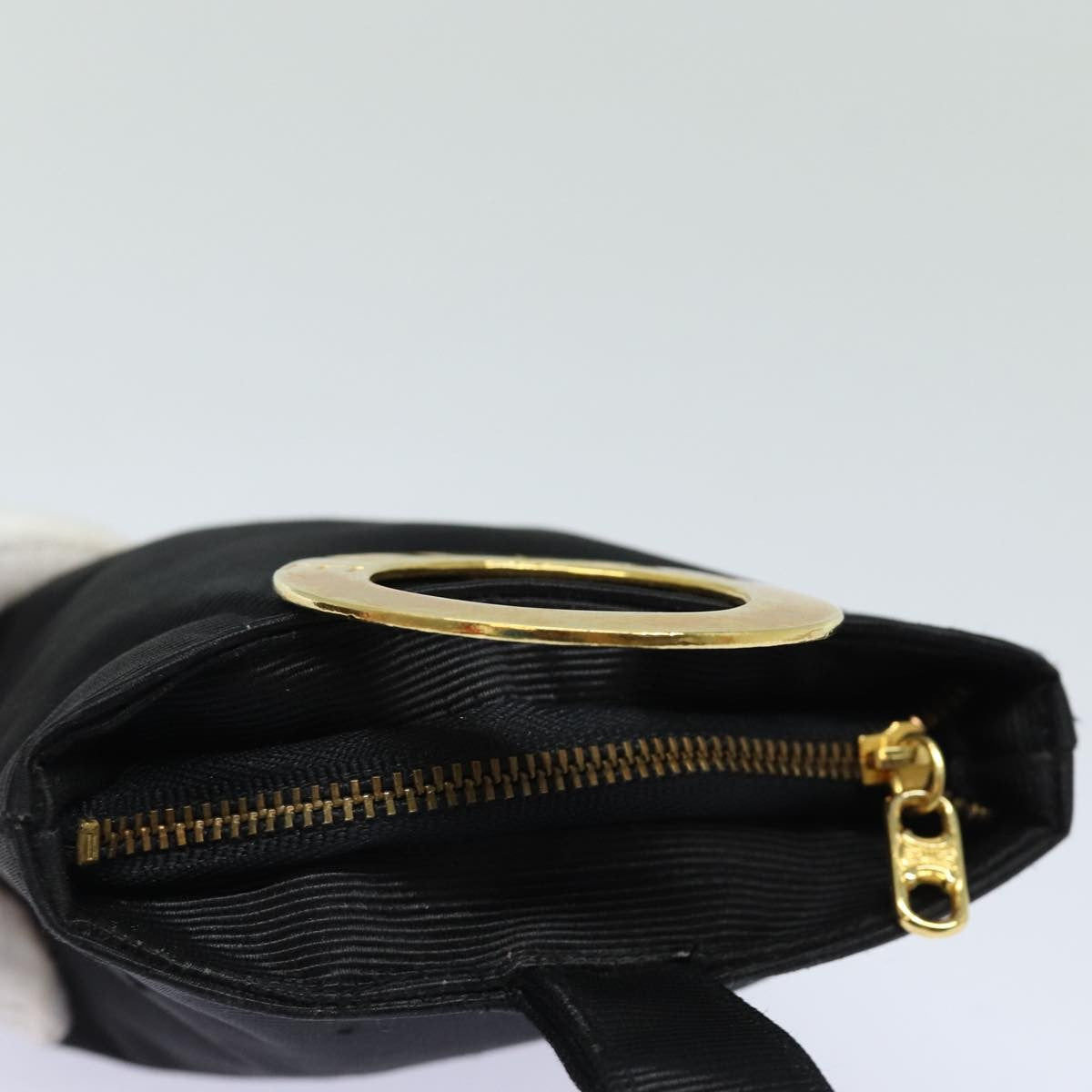 Celine Circle Logo Pouch Nylon