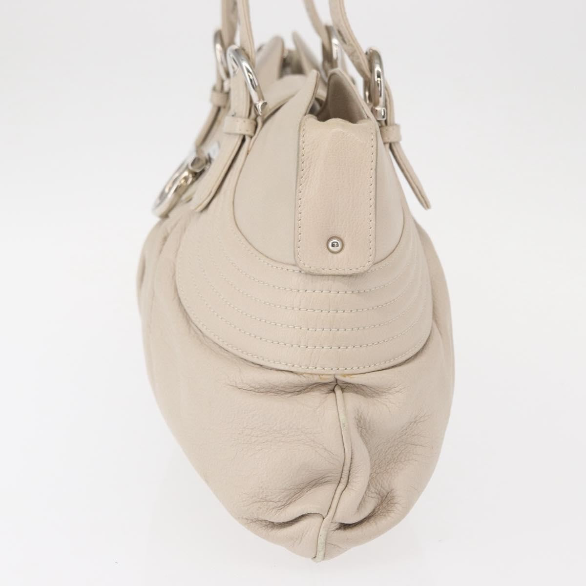 Salvatore Ferragamo Gancini Shoulder Bag Leather