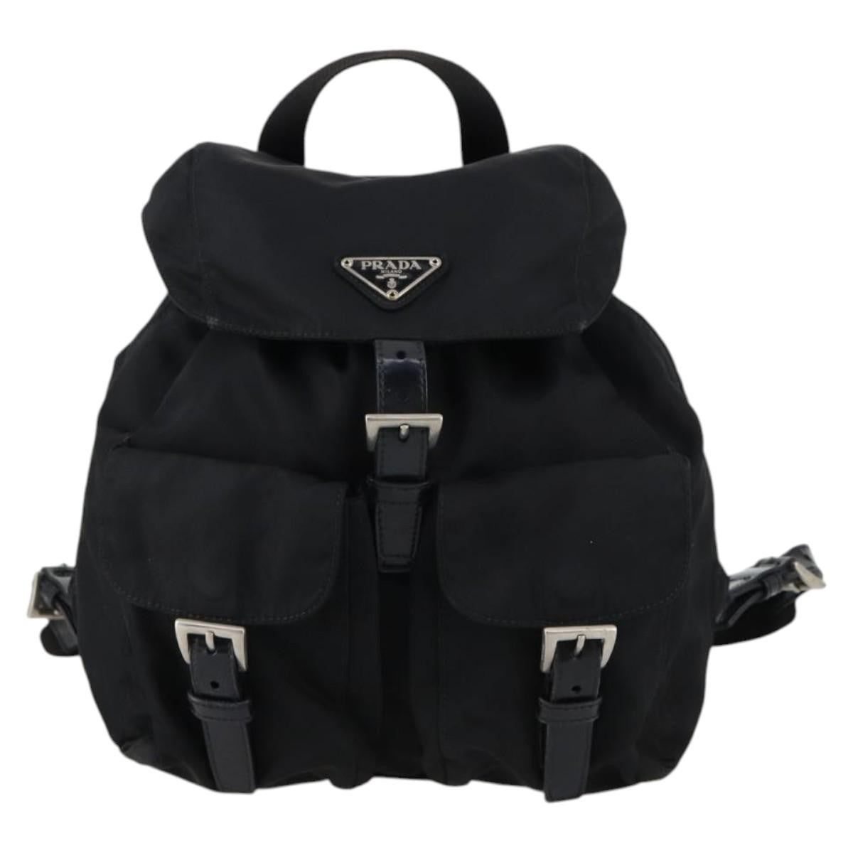 Prada Double Front Pocket Backpack Tessuto