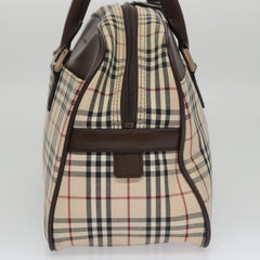 Burberry Nova Check Bowling Bag Canvas