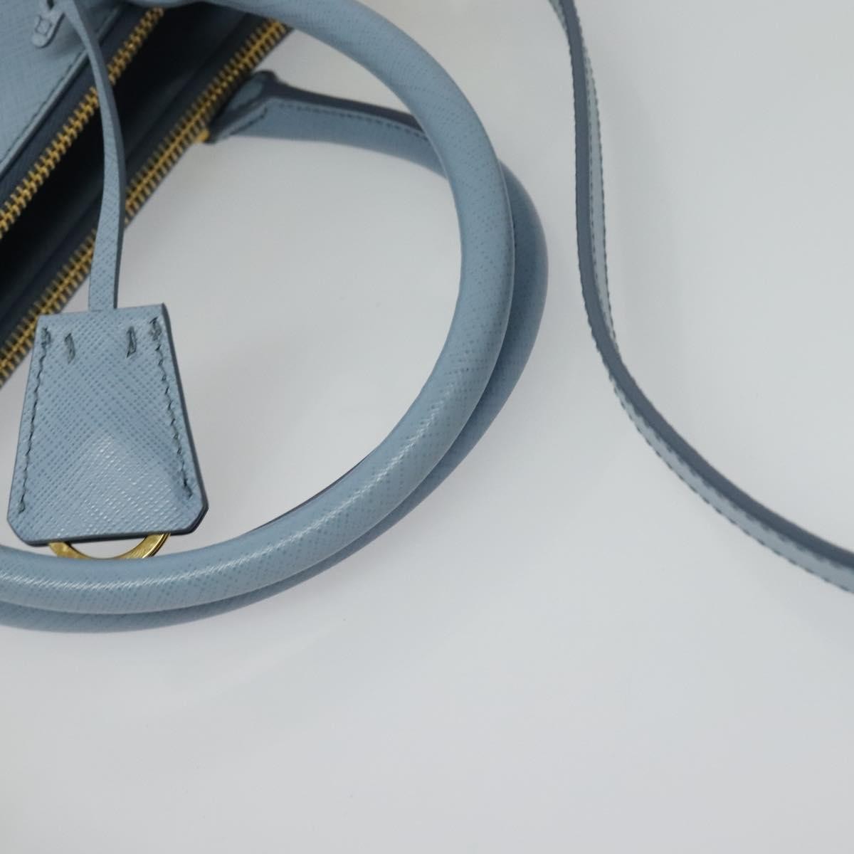 Prada Double Zip Lux Tote Saffiano Leather