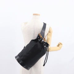 Gucci Vintage Bamboo Sling Backpack Leather