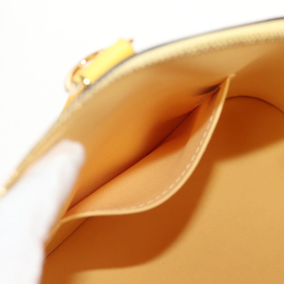 Louis Vuitton Alma Handbag Monogram Vernis