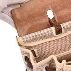 Hermes Herbag Toile and Leather