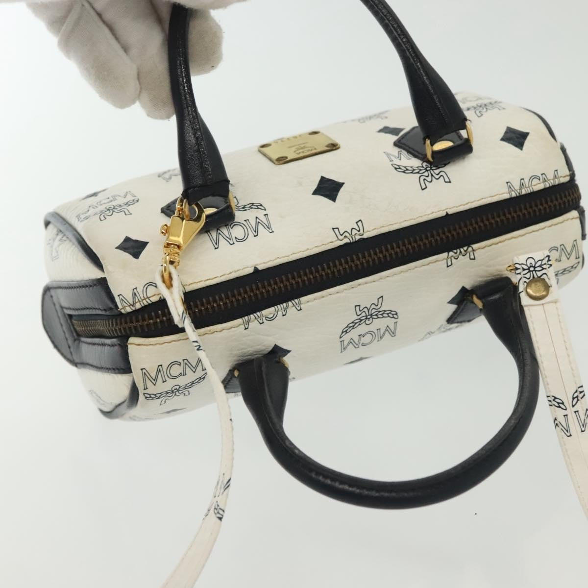 MCM Visetos logogramme Handbag Canvas and Leather