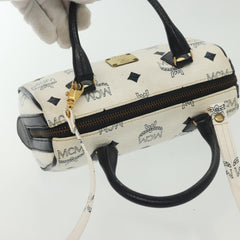 MCM Visetos logogramme Handbag Canvas and Leather