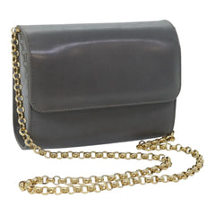 Salvatore Ferragamo Vintage Flap Chain Shoulder Bag Leather