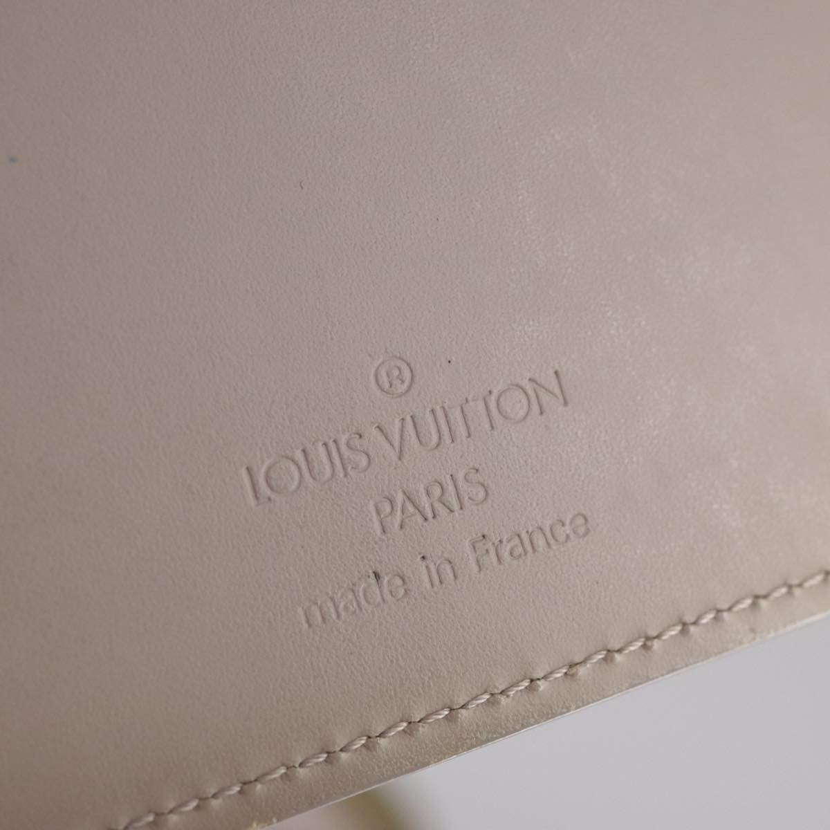 Louis Vuitton Agenda Elastique Wallet Epi Leather