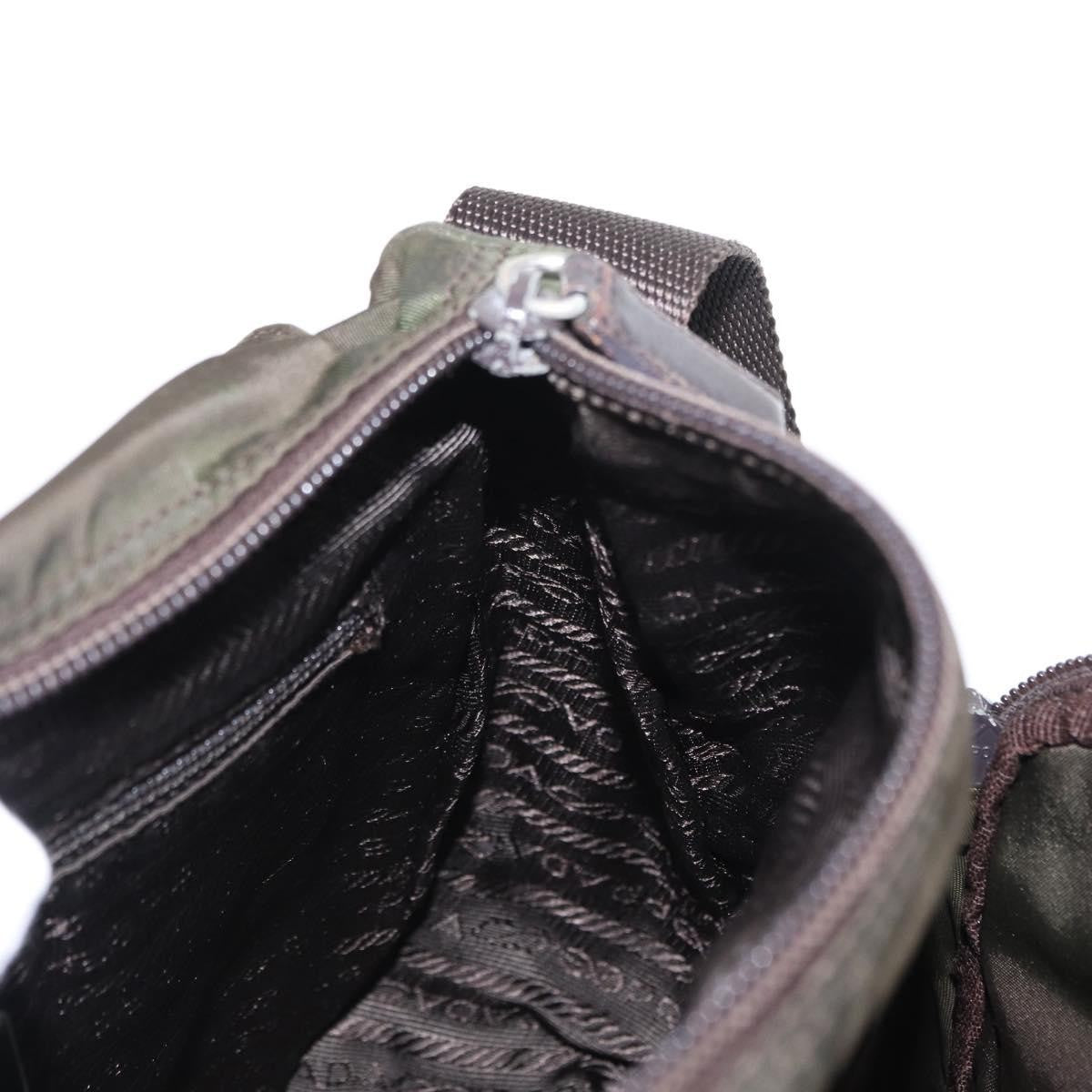 Prada Buckle Messenger Bag Tessuto