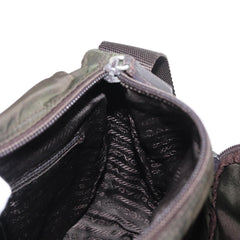 Prada Buckle Messenger Bag Tessuto