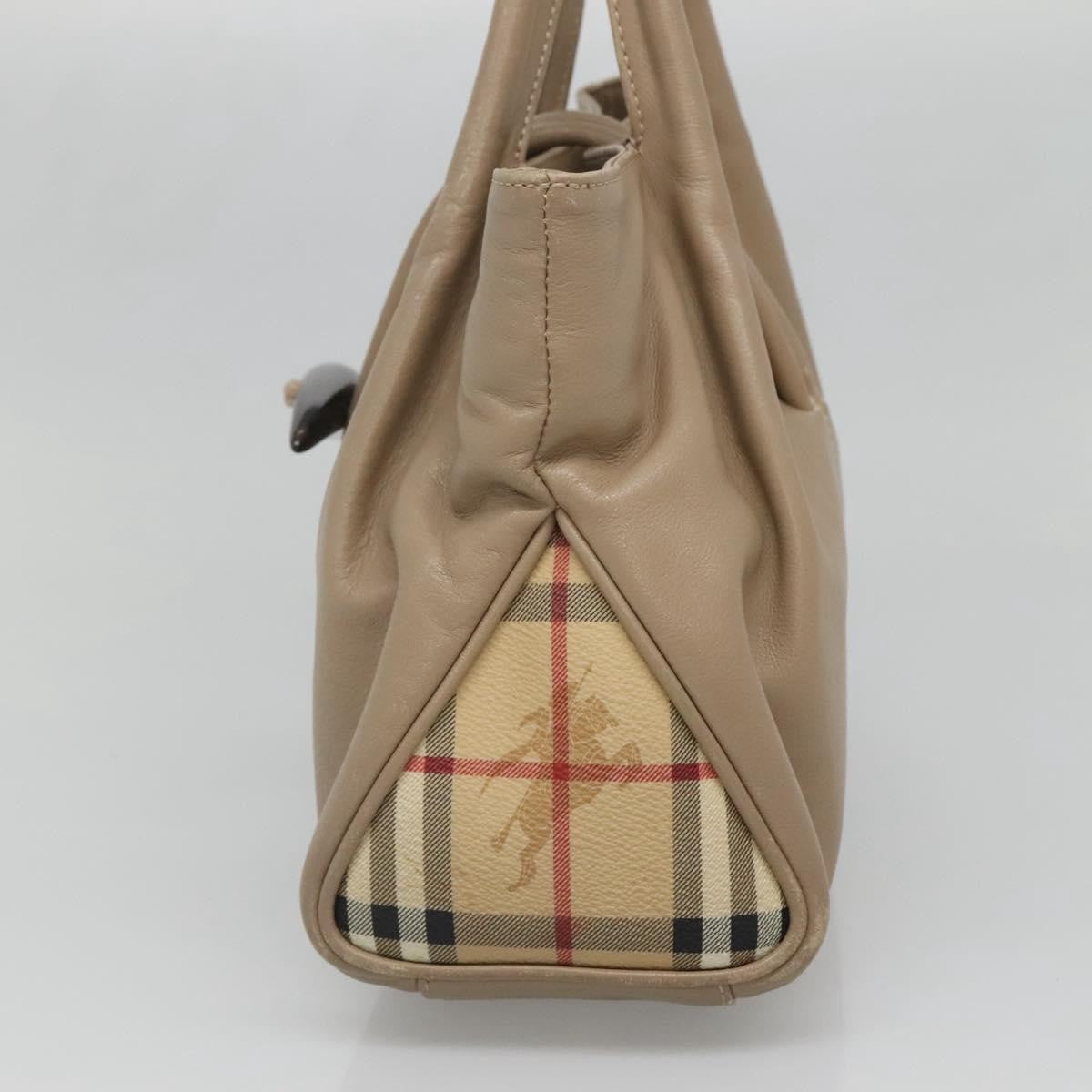 Burberry Horn Toggle Tote Leather
