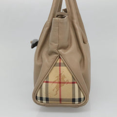 Burberry Horn Toggle Tote Leather