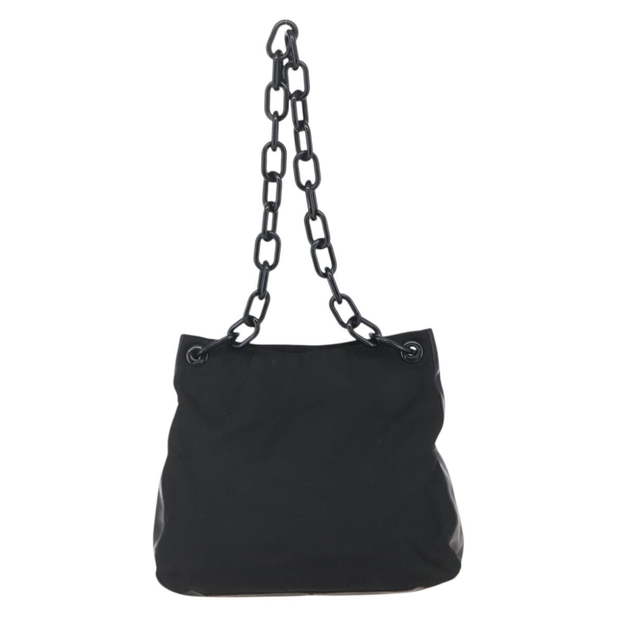 Prada Chain Shoulder Bag Tessuto