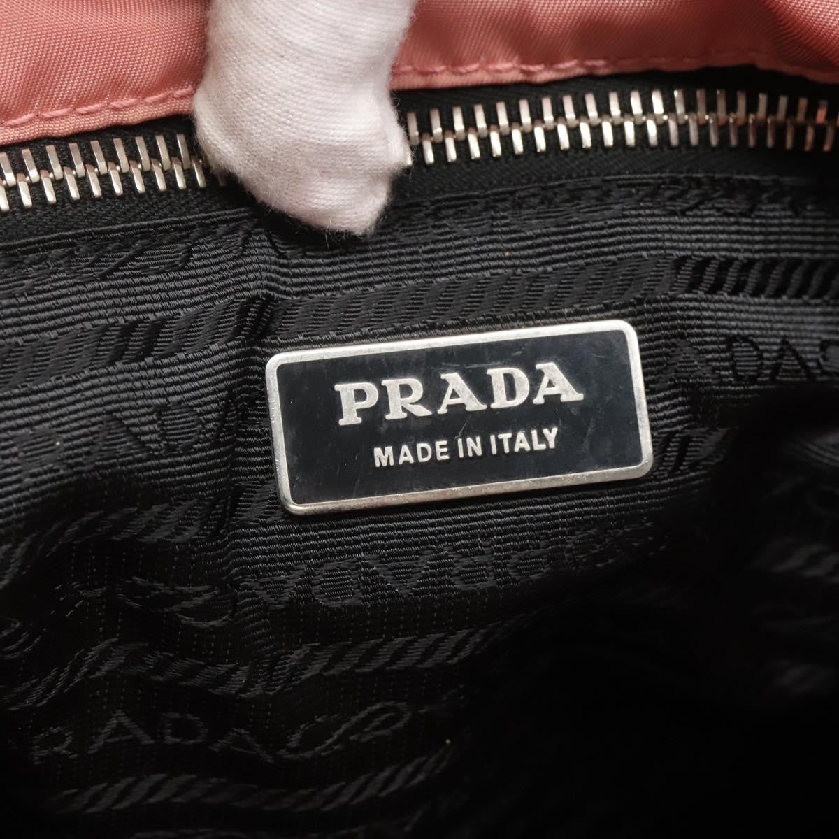 Prada Chain Zip Tote Quilted Tessuto