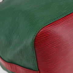 Louis Vuitton Petit Noe Handbag Two Tone Epi Leather