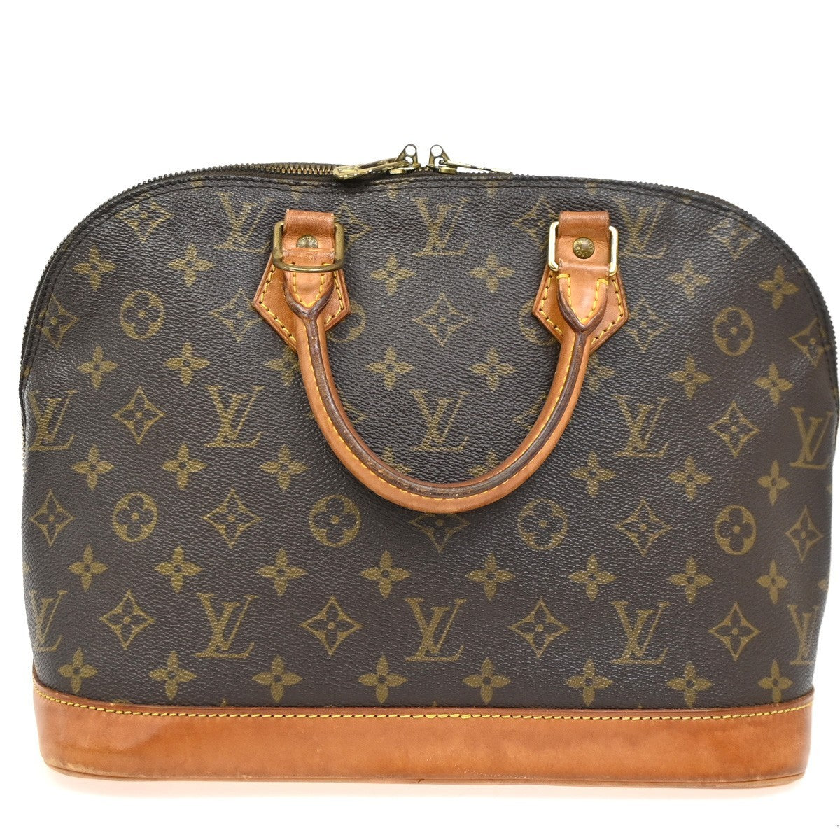 Louis Vuitton Alma Handbag Monogram Canvas