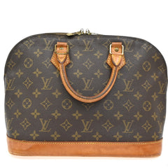Louis Vuitton Alma Handbag Monogram Canvas