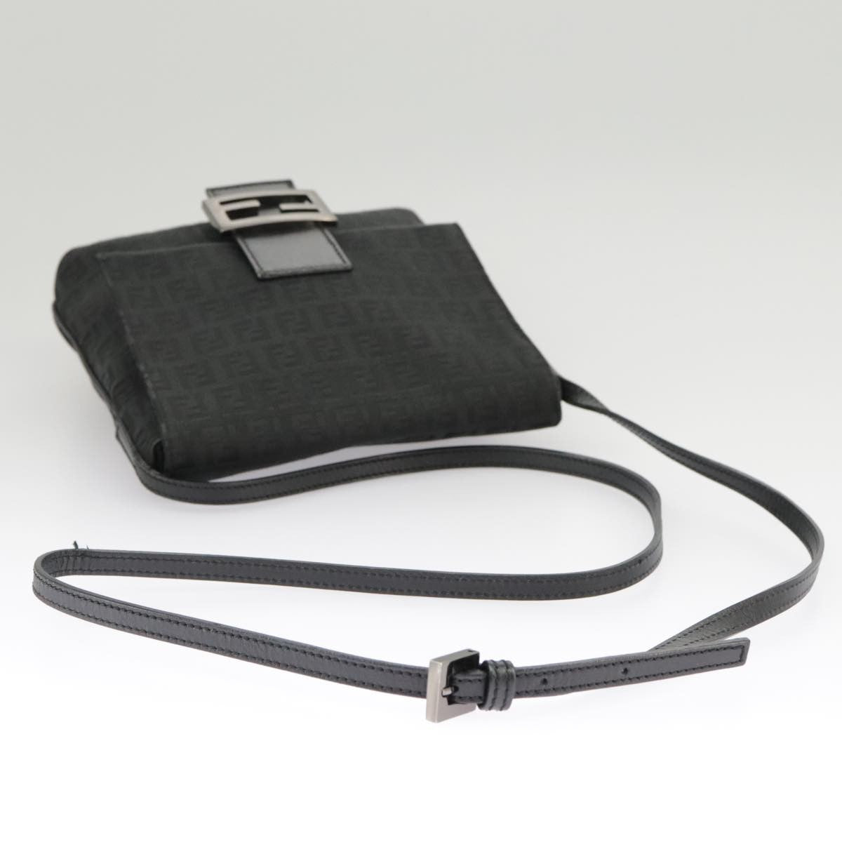 Fendi Mamma Baguette Shoulder Bag Canvas