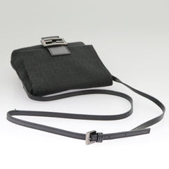 Fendi Mamma Baguette Shoulder Bag Canvas