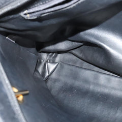 Bally Vintage Chain Shoulder Bag Quilted Leather