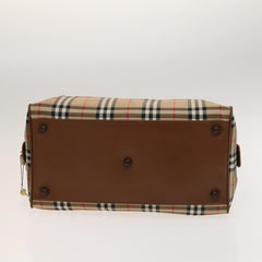 Burberry Vintage Duffle Bag Horseferry Check Canvas